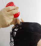 4.applywaving lotion